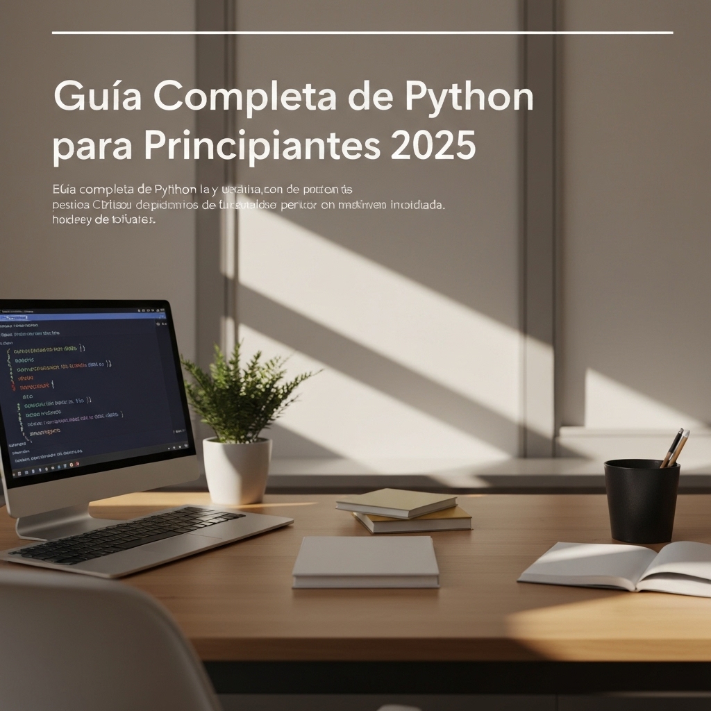 Guía completa Python para principiantes
